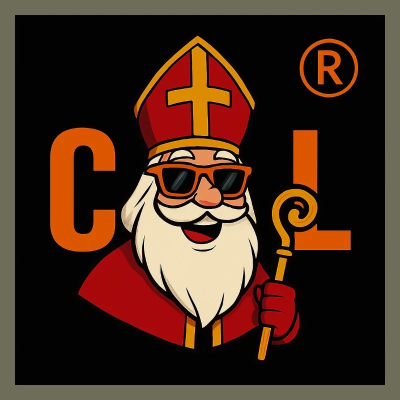 Sinterklaas mit Sonnenbrille