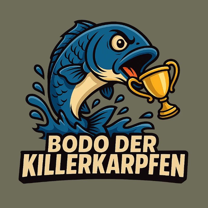 Killerkarpfen Siegersieg Motiv