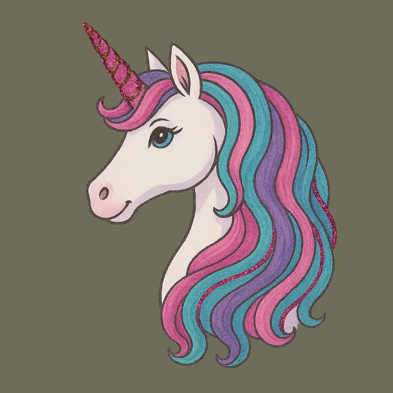 Pastell-Einhornmähnen-Delight