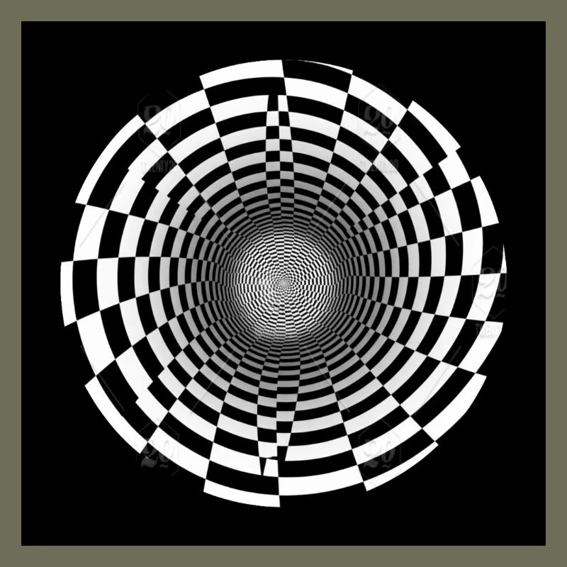 Black and white optical vortex
