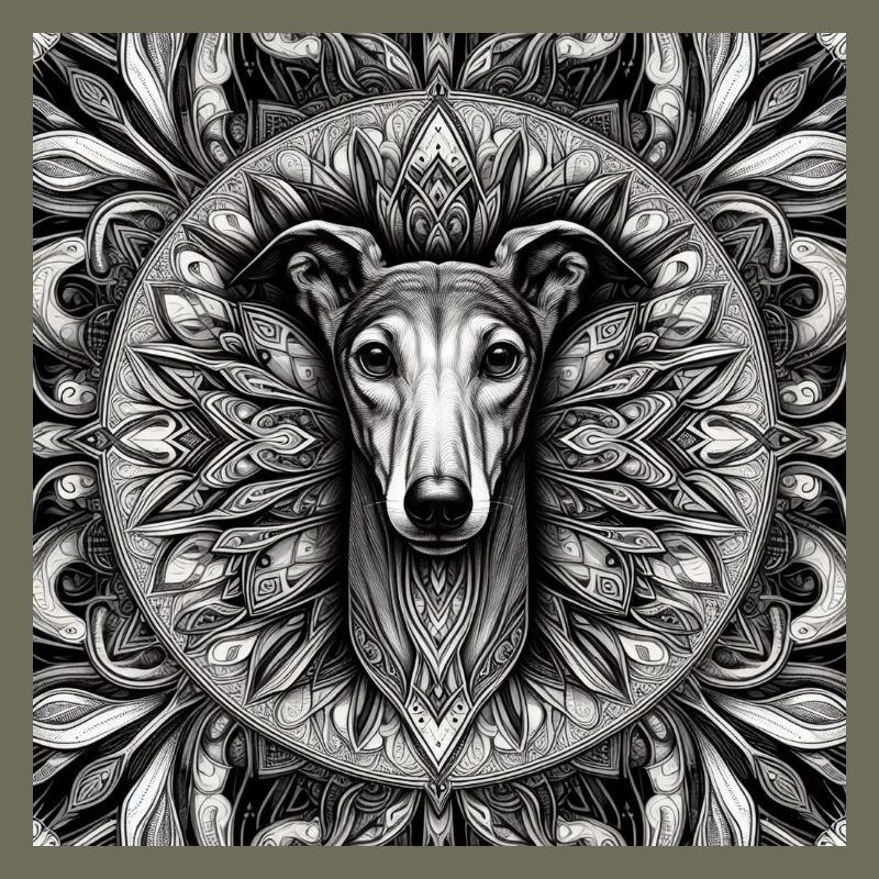Greyhound Mandala