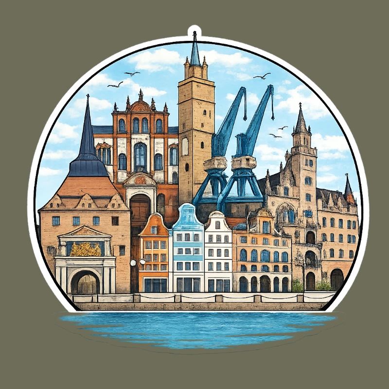 Rostock City View Matter