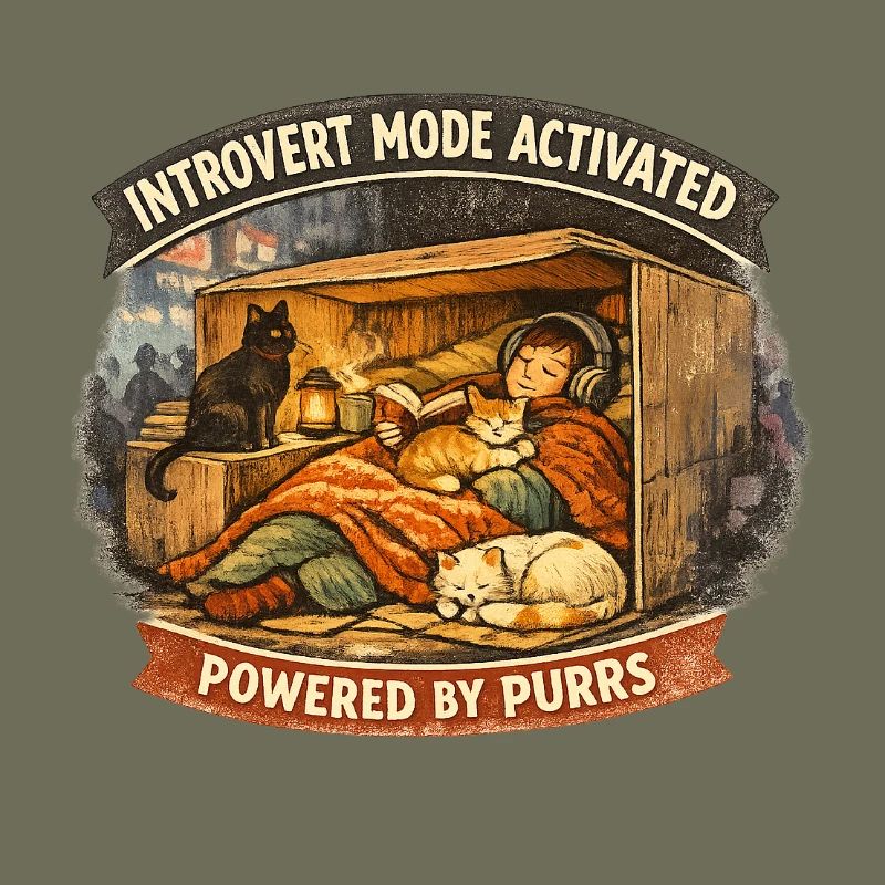 Mode introverti activé Nuit Chaleureuse pour chat
