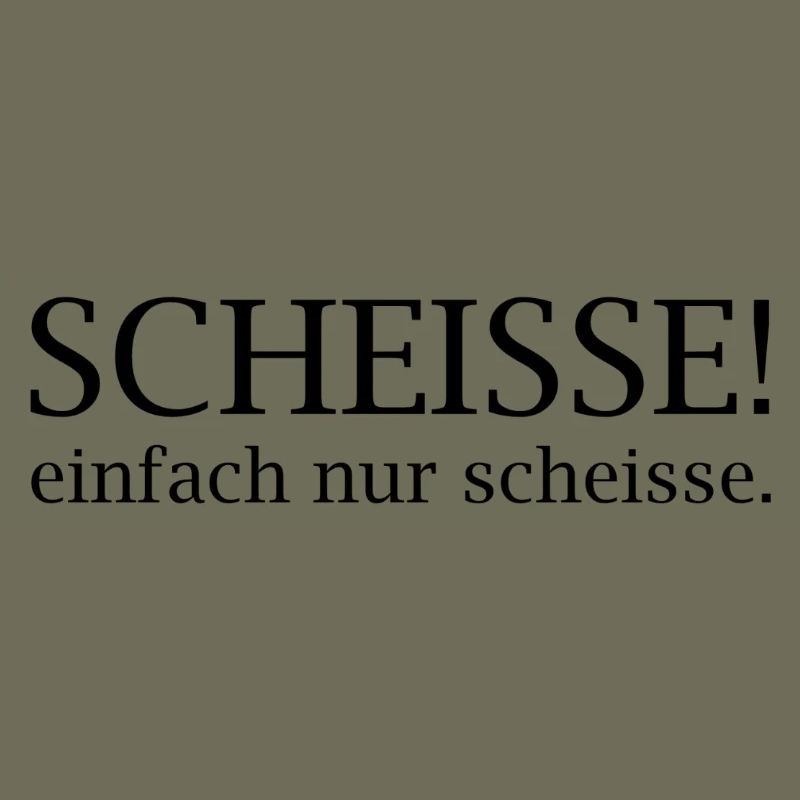 Scheisse! einfach nur scheisse.