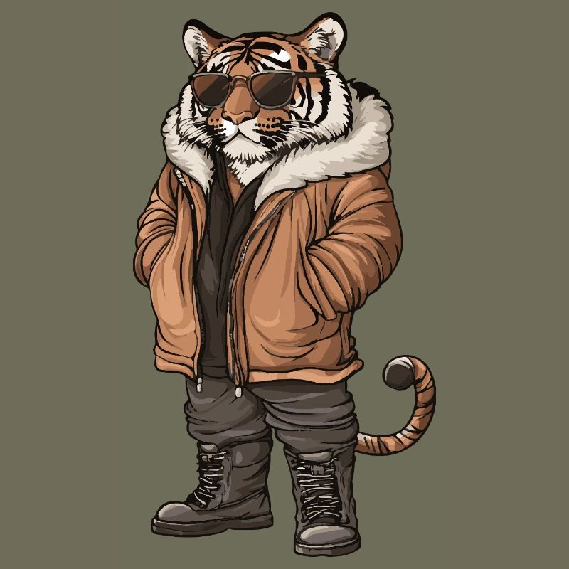 Tiger Cool Winter