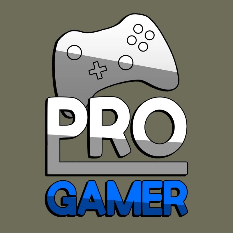 PRO GAMER (Blue) + Controller - Gaming