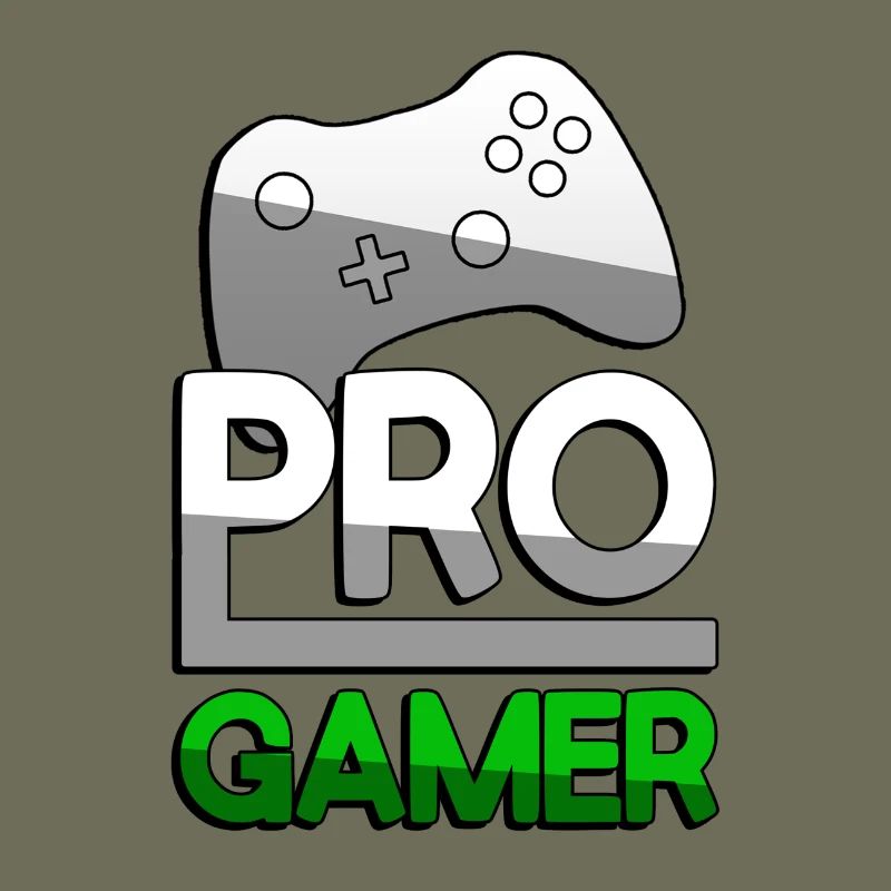 PRO GAMER (Green) + Controller - Gaming