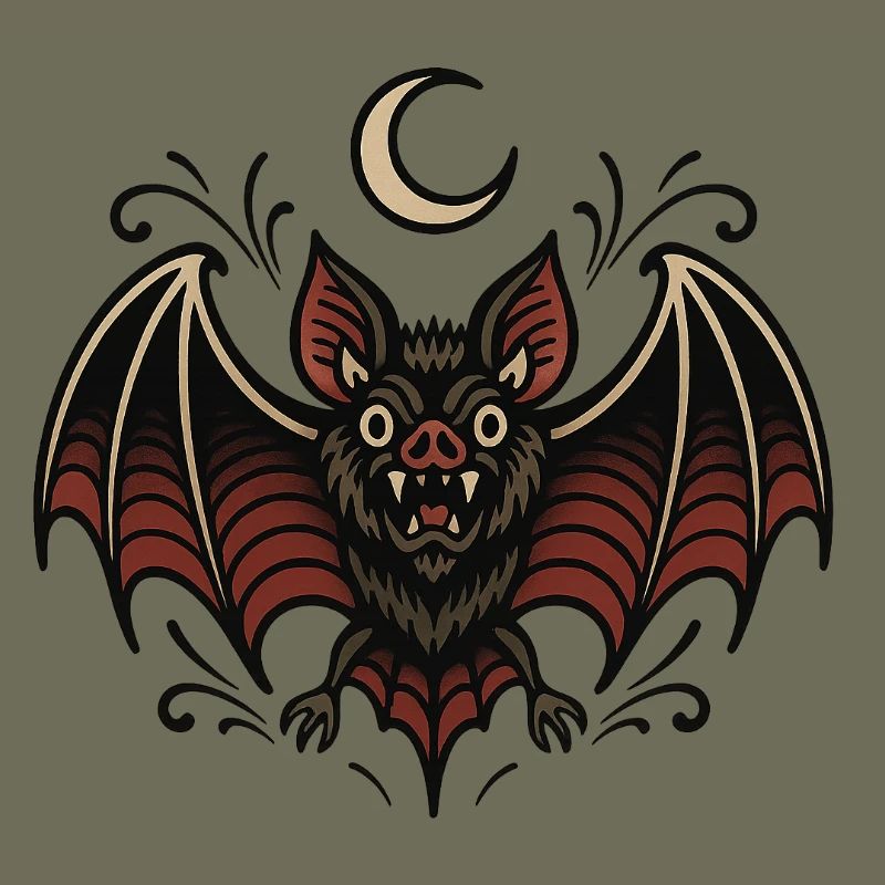 Moon Bat Night Magic