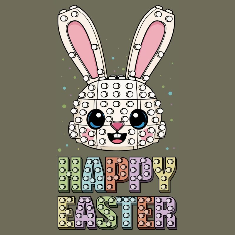 Master Builder Brick Builder Bunny Face Bricks
