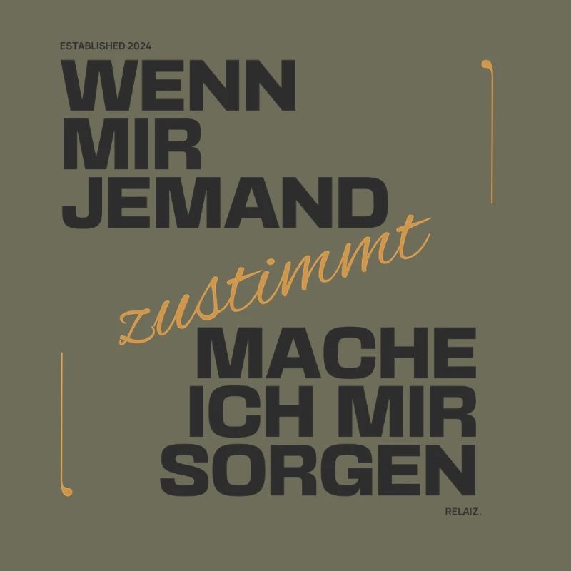Ironisches Statement