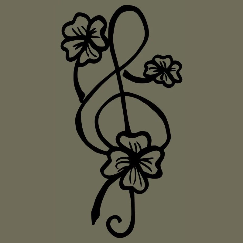 Clef shamrock