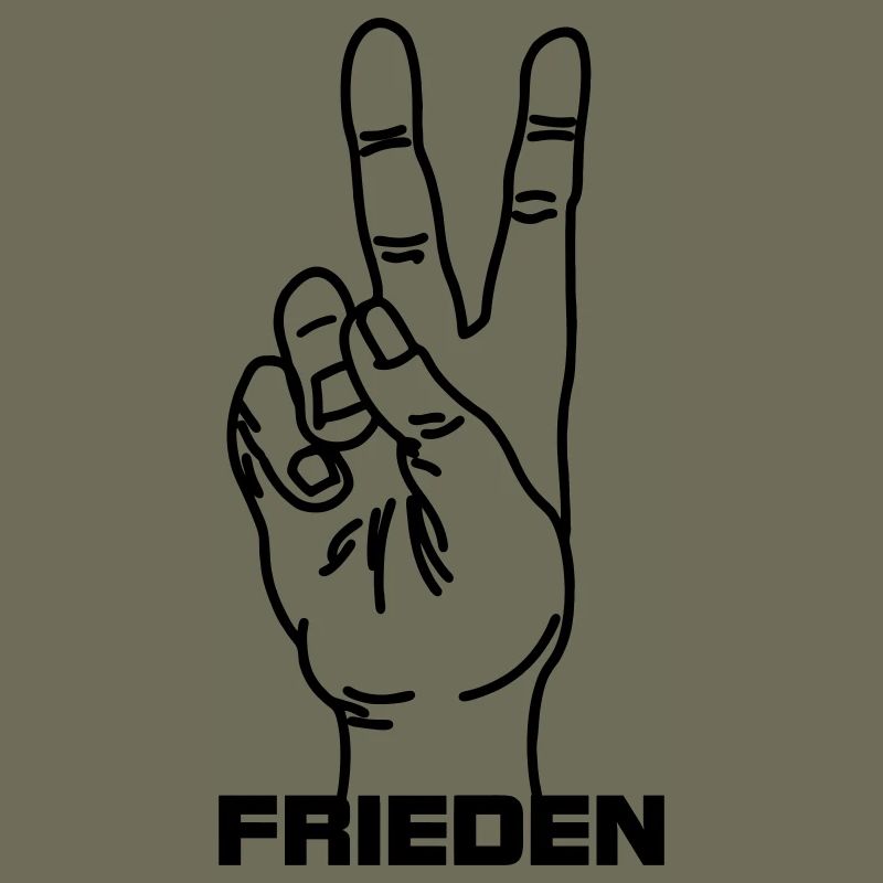 Handgeste deutsch Frieden