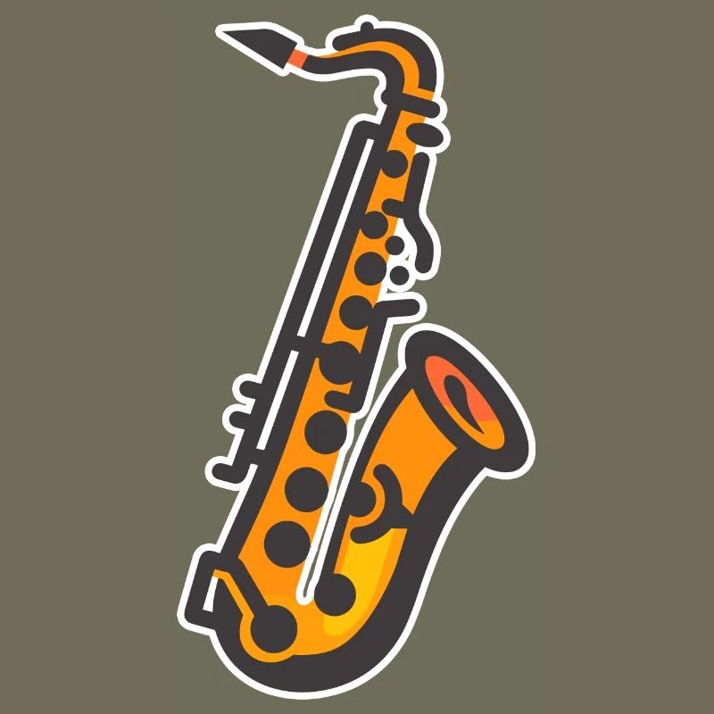 Graphisme pour saxophone