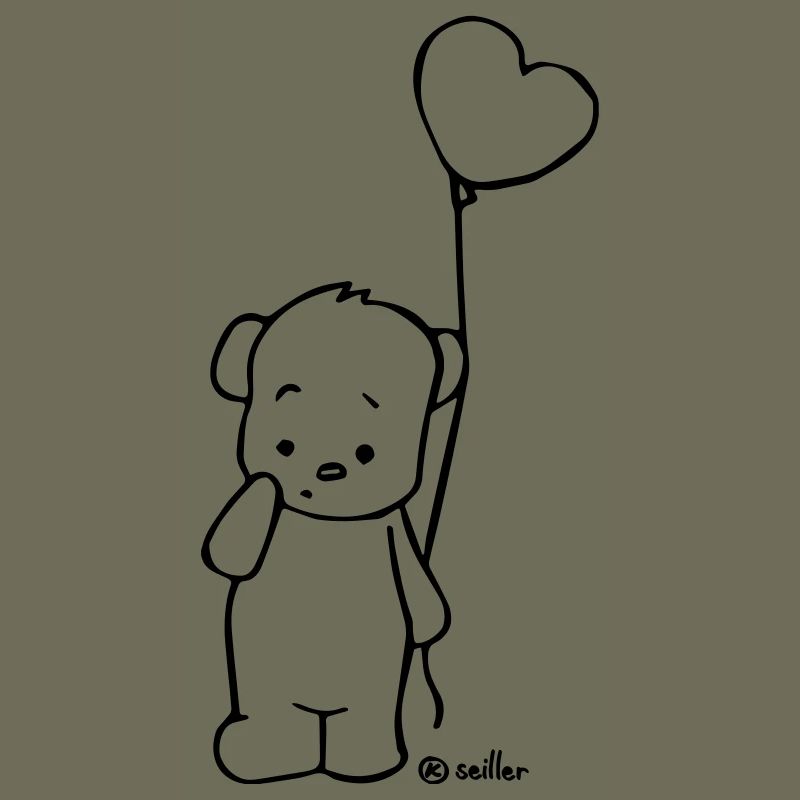 Verliebter Teddy