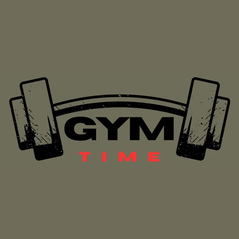 Gym Time text design