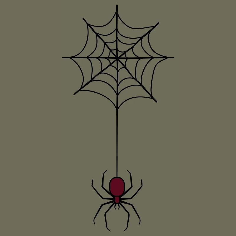 Spooky Halloween Spider in Web 3
