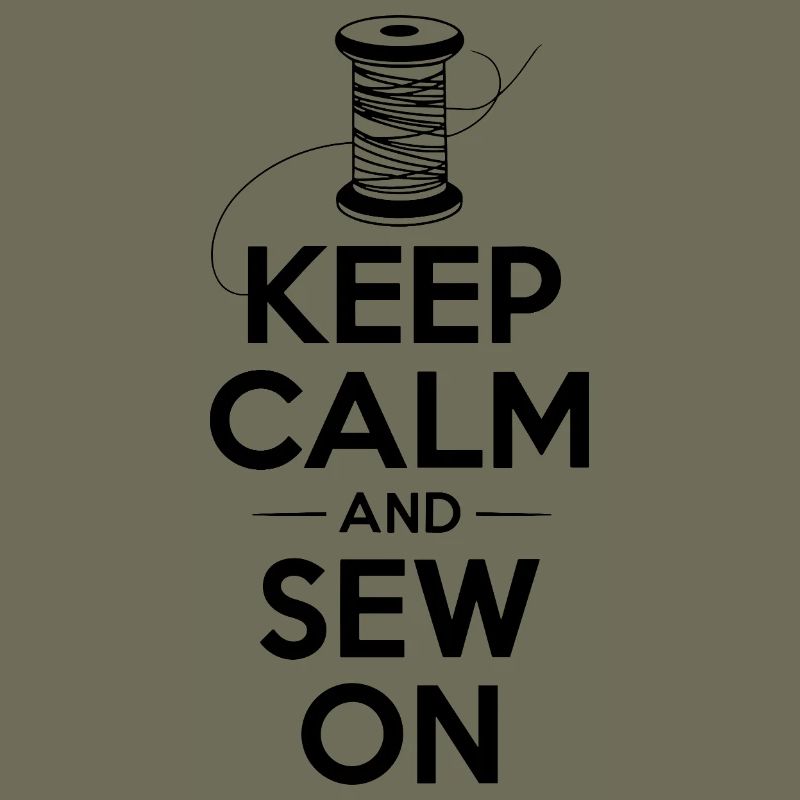 Keep Calm And Sew On Bobbin Sewing Friends