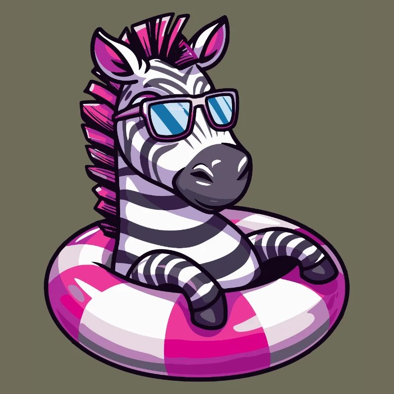 Zebra Comic Cool