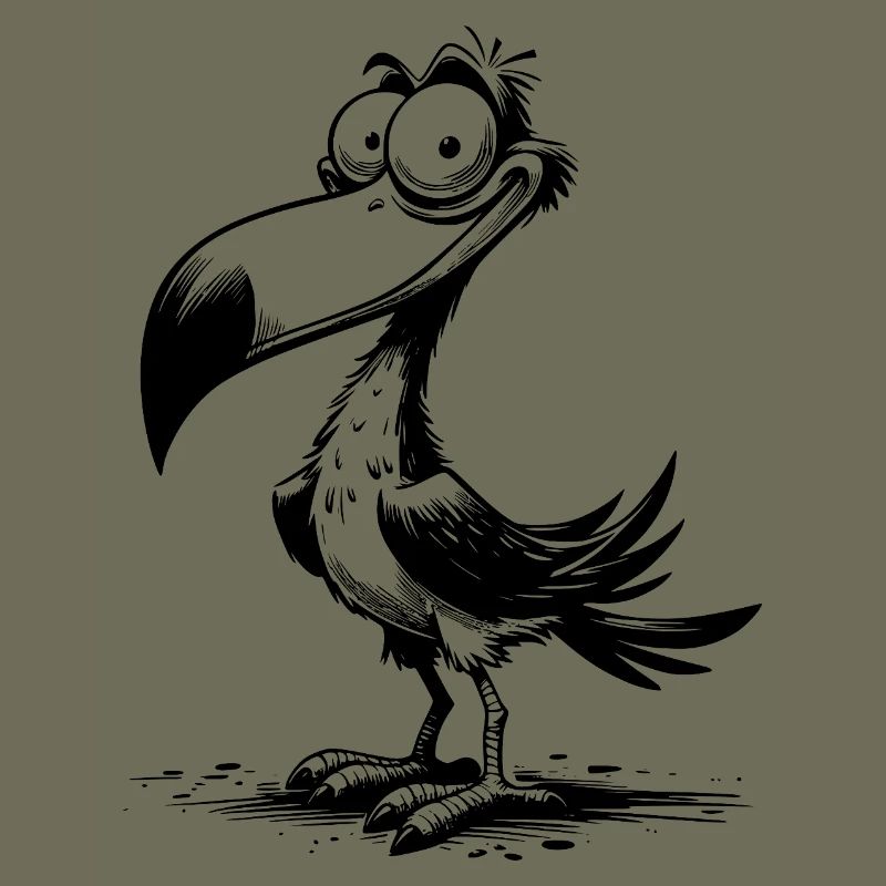 I'm not crazy just creatively feathered bird
