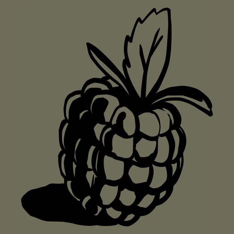 Himbeere Design klassisch