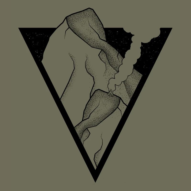 Mountain triangle design
