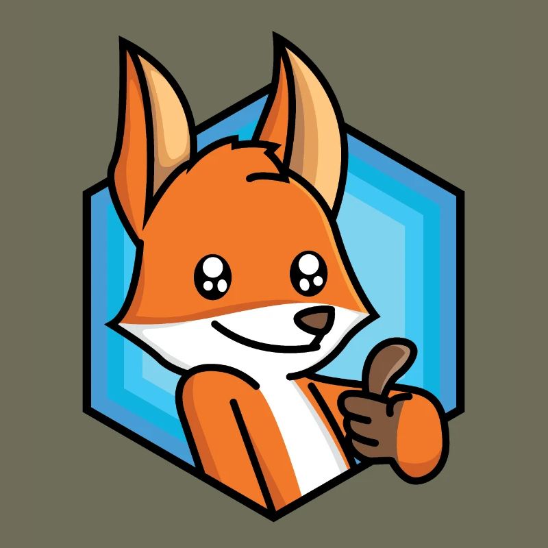 Thumbs up fox