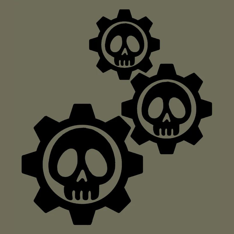 Black Gears and Skulls