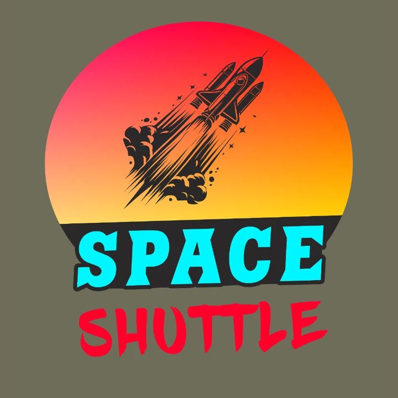 Space Shuttle Sunset Design