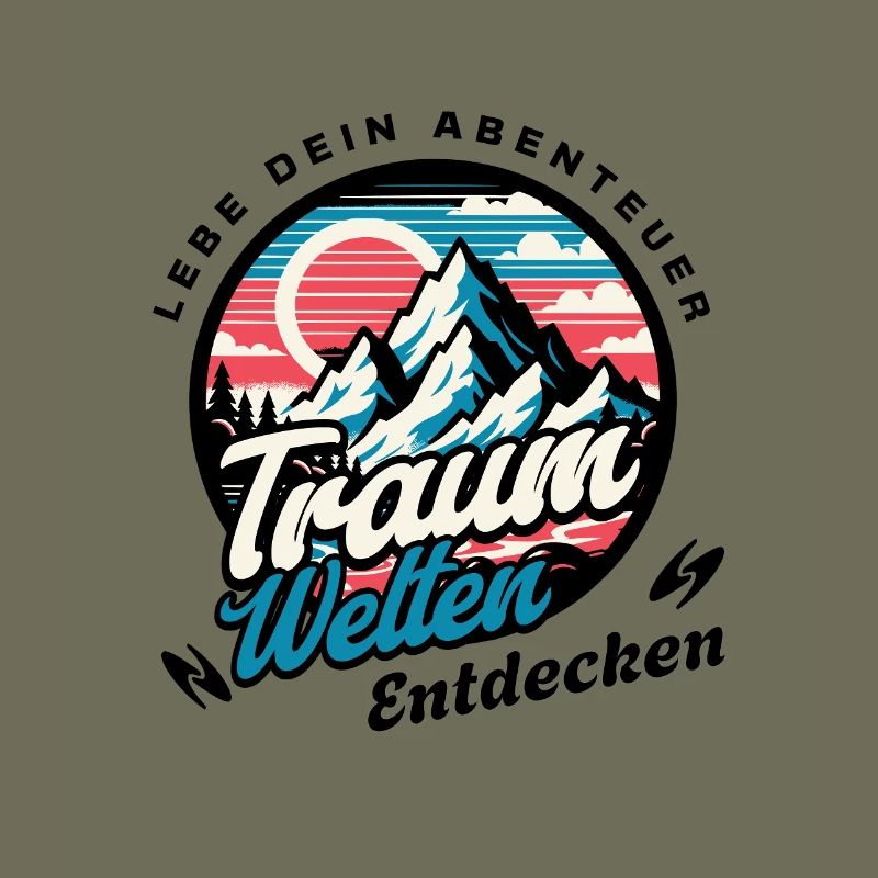 Trekking Discover mountain scenery