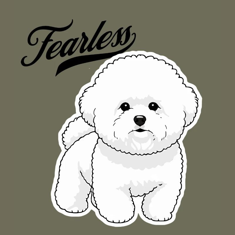 Furchtloser Pudel