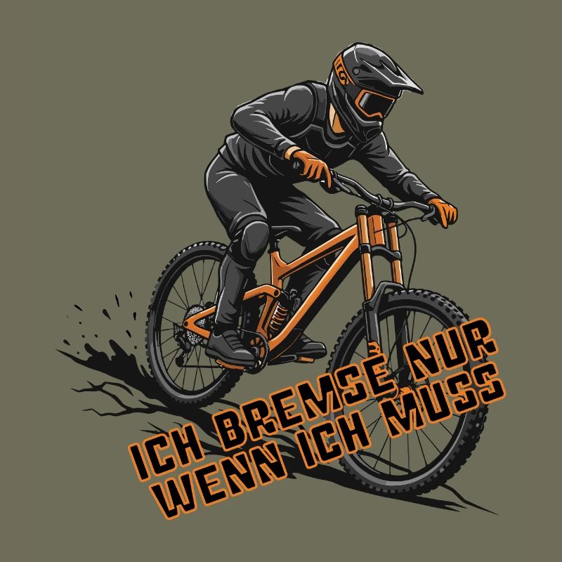 Cadeau de design de VTT pour descente