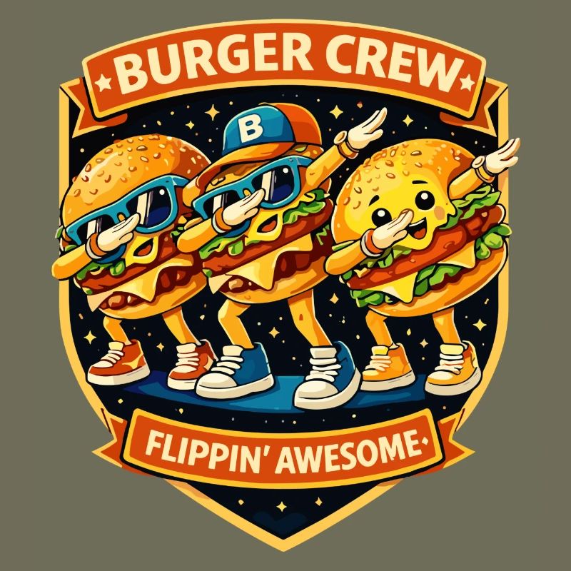 Burger Crew Flippin' Awesome - Dabbing Dab Dance