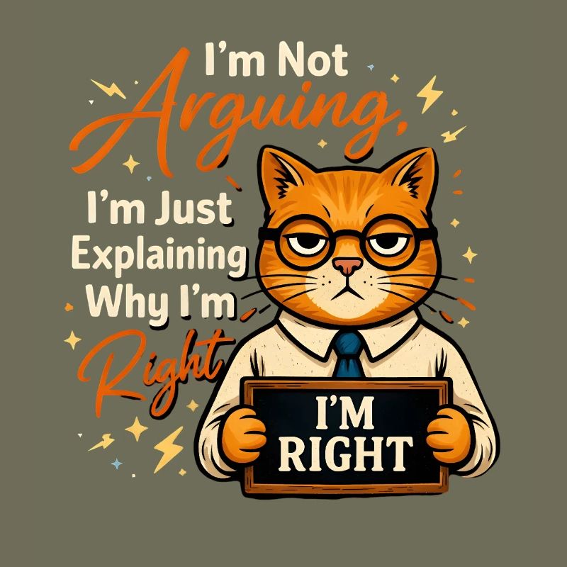 I'm always right, no reasoning