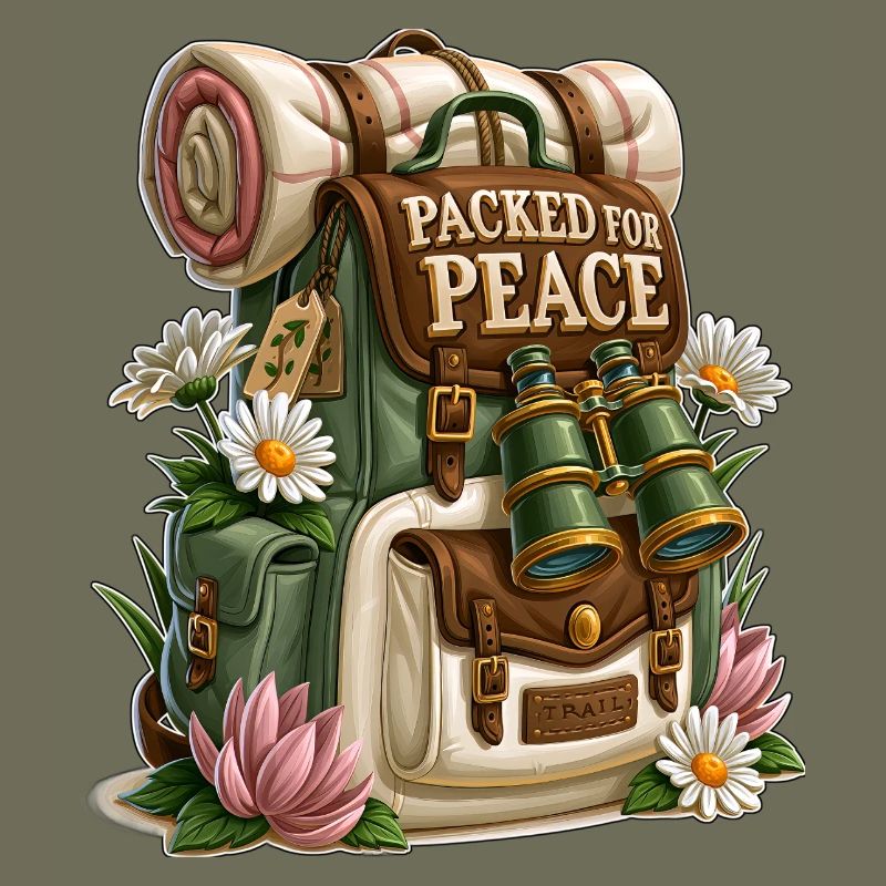 Packed for Peace Hiking Backpack