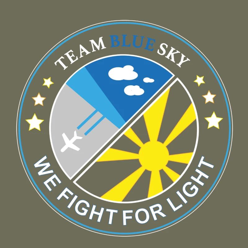 Blue Sky Flight Team Abzeichen