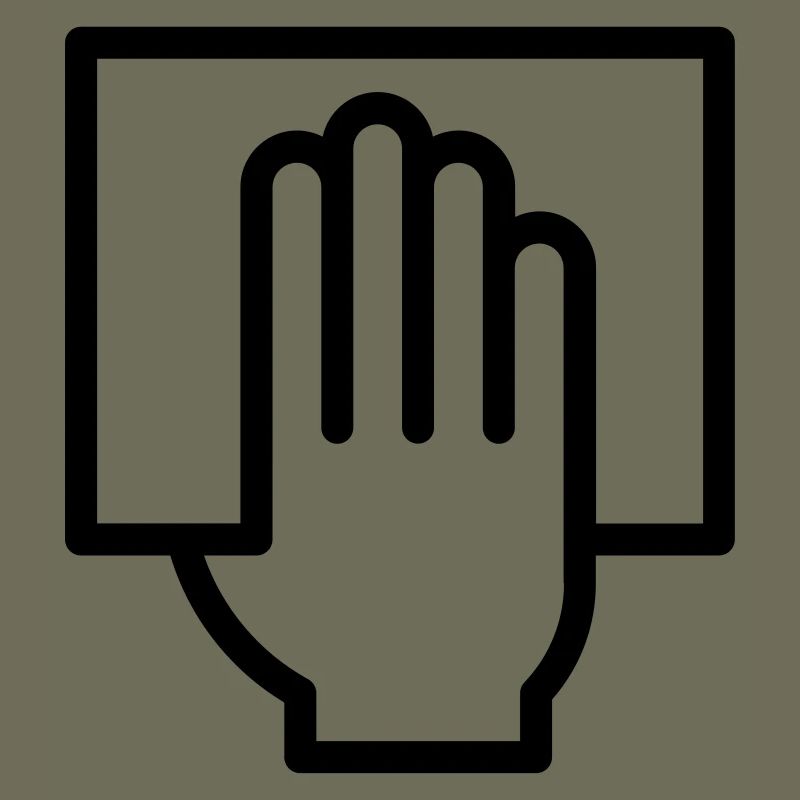 Hand mit Stimmzettel