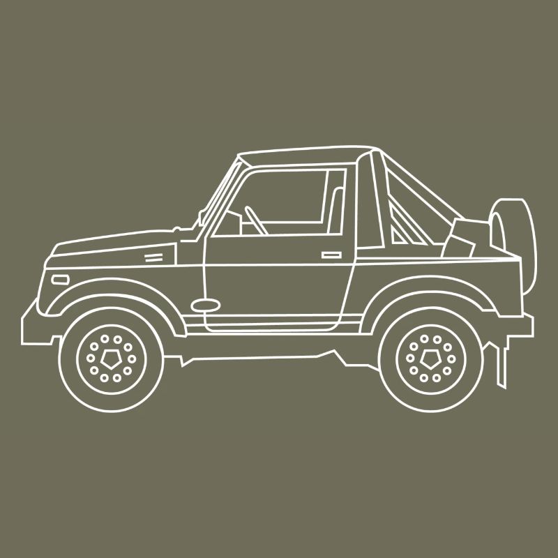 4X4 blanc Samurai