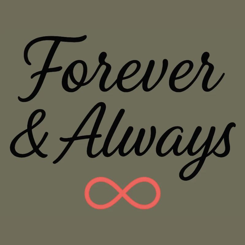 Conception de typographie de symbole de l’infini éternel