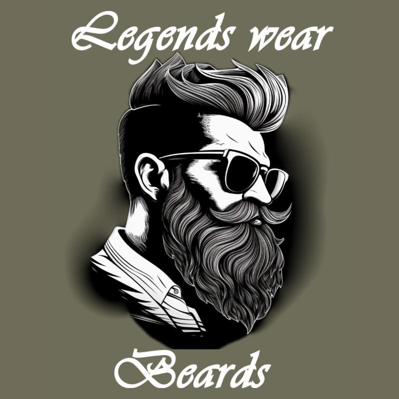 Legends wear beards white