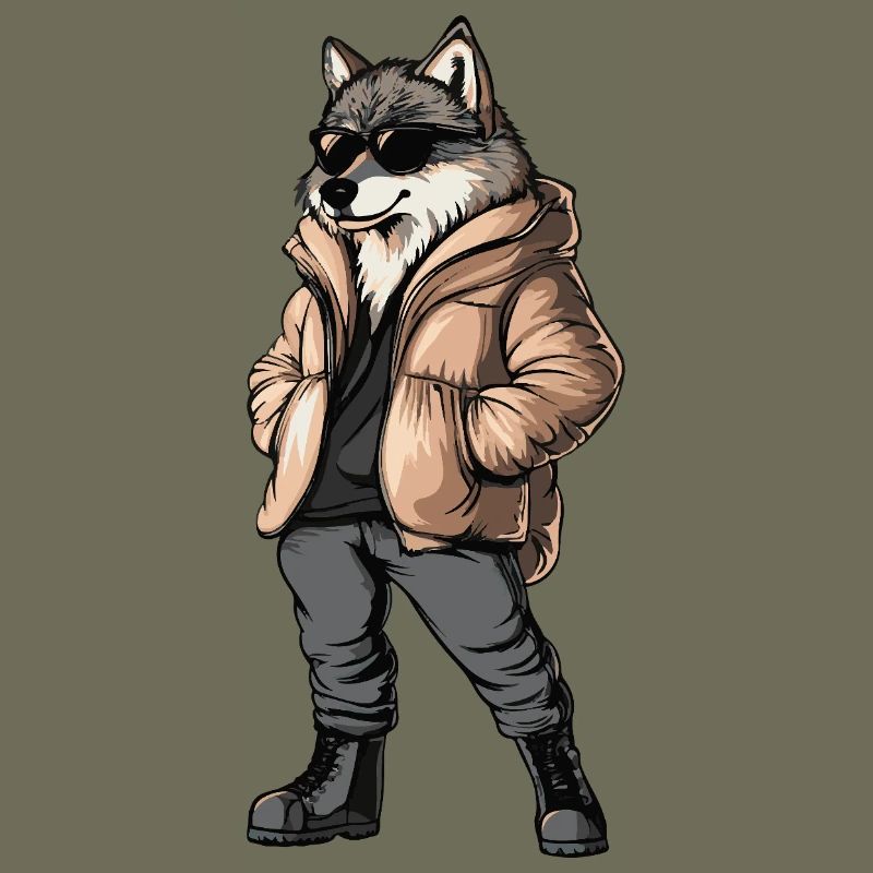 Wolf Cool Winter