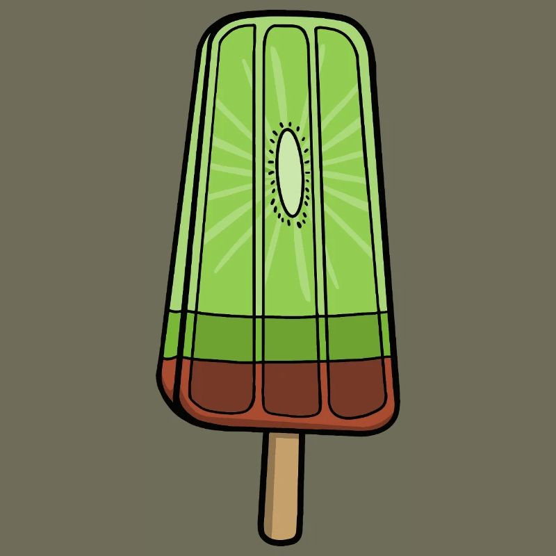 Lime Sunrise Kiwi-Eis am Stiel