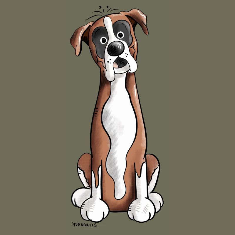 Funny Deutscher Boxer