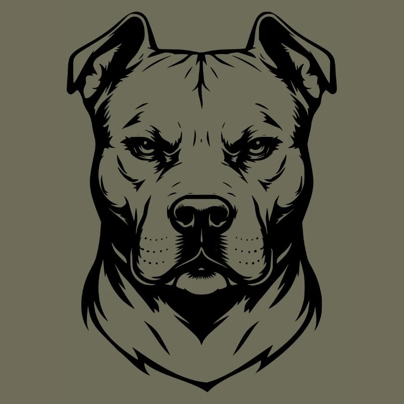 Pitbull Design schwarz