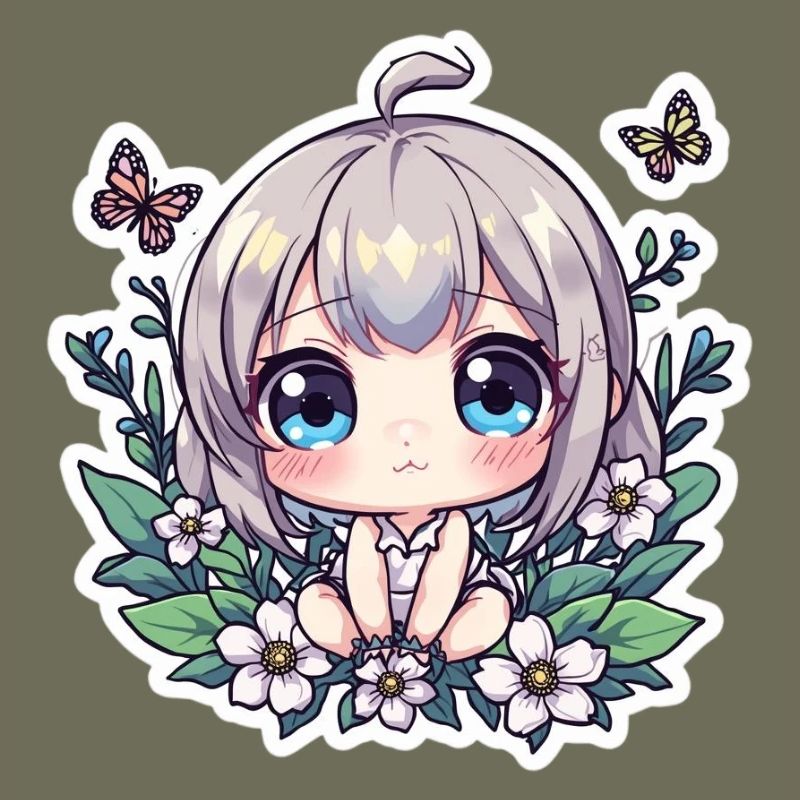 Chibi Flower Magic