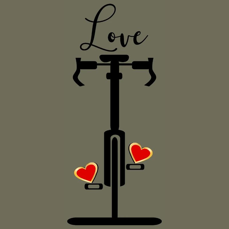 Love Cycling Heart