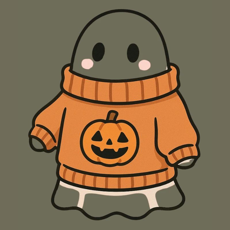 Pull citrouille Ghost