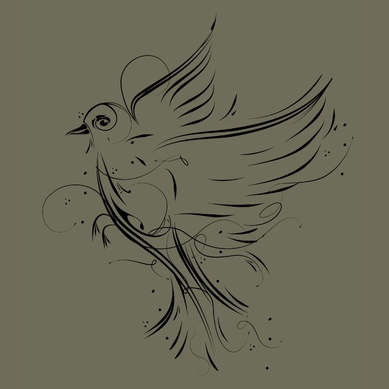 Flying bird