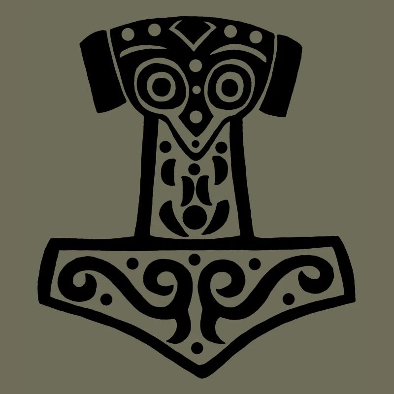 Marteau de Thor noir