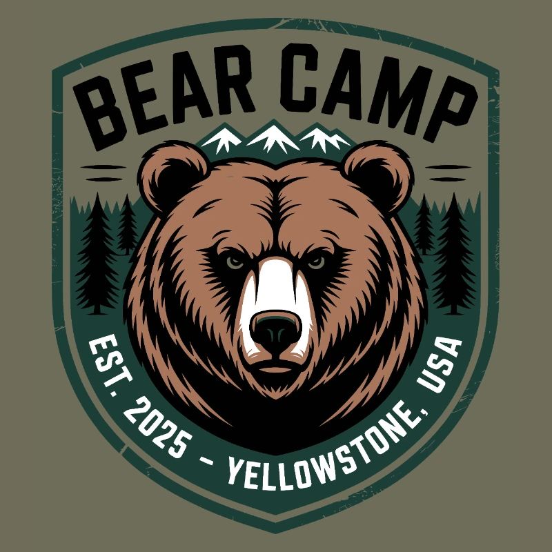 Bear Camp Patch, Yellowstone, USA