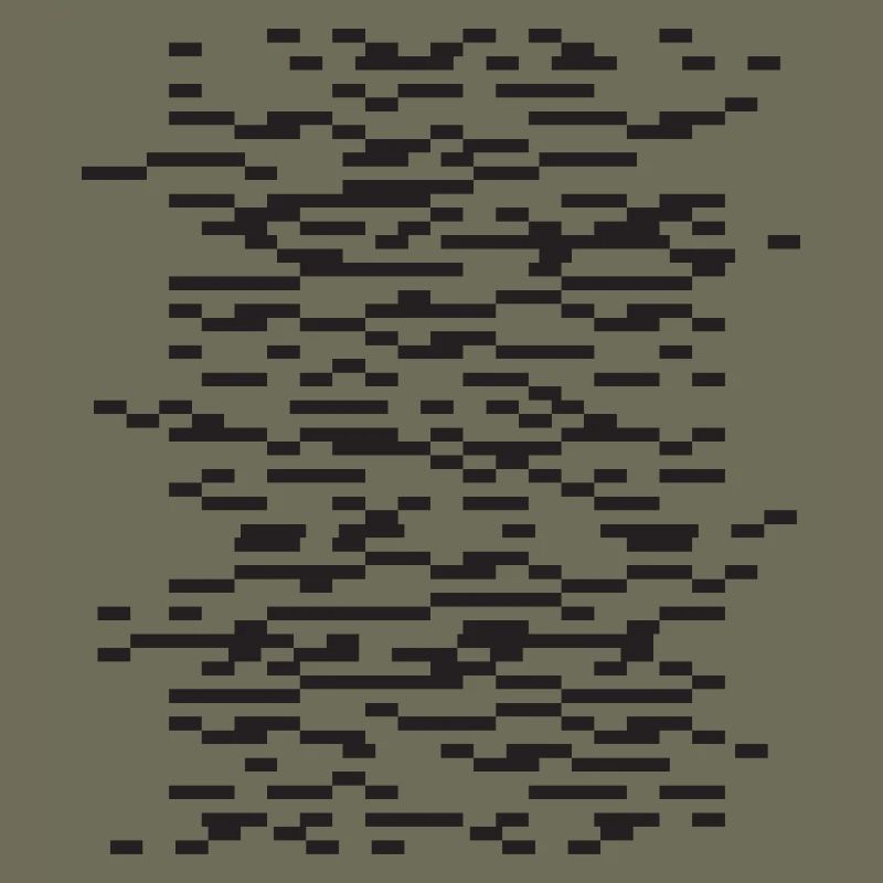 Glitch Stripe Abstrakte Nacht